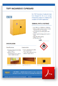 TUFF Hazardous Cupboard 900mm