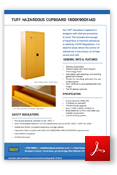 TUFF Hazardous Cupboard