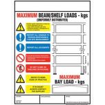Pallet Racking and Shelving Safety Sign
