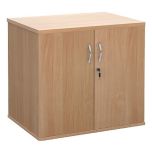 Executive Desk High Cupboard - Beech