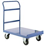Single Handle Platform Trucks - blue