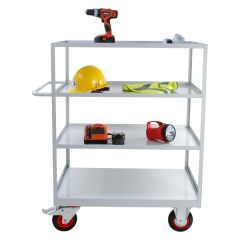Shelf Trolleys with 4 shelves