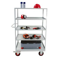 Shelf Trolleys with 5 shelves