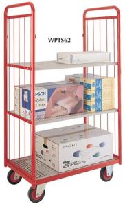 Narrow Aisle Shelf Truck - 2 ends, 2 shelves