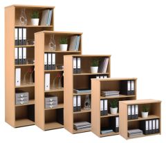 Open Front Bookcases