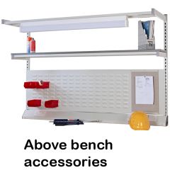Euroslide Above Bench Accessories