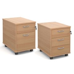 2 & 3 Drawer Mobile Pedestals