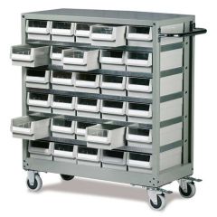 Small Part Drawer Cabinet Trolley