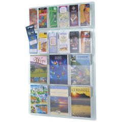 Wall Mounted Clear Brochure Dispensers