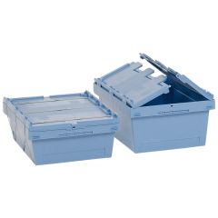 MB Containers with Hinged Strap Sealing Lid
